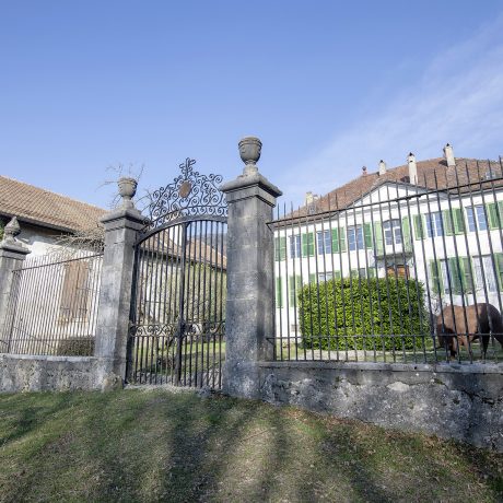 Le château en pleine lumière