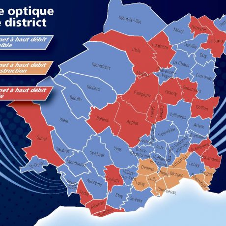L’Internet ultra-rapide tisse sa toile