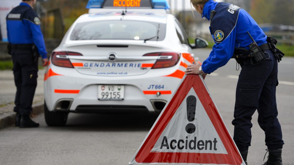 Accident mortel de la circulation à Aclens