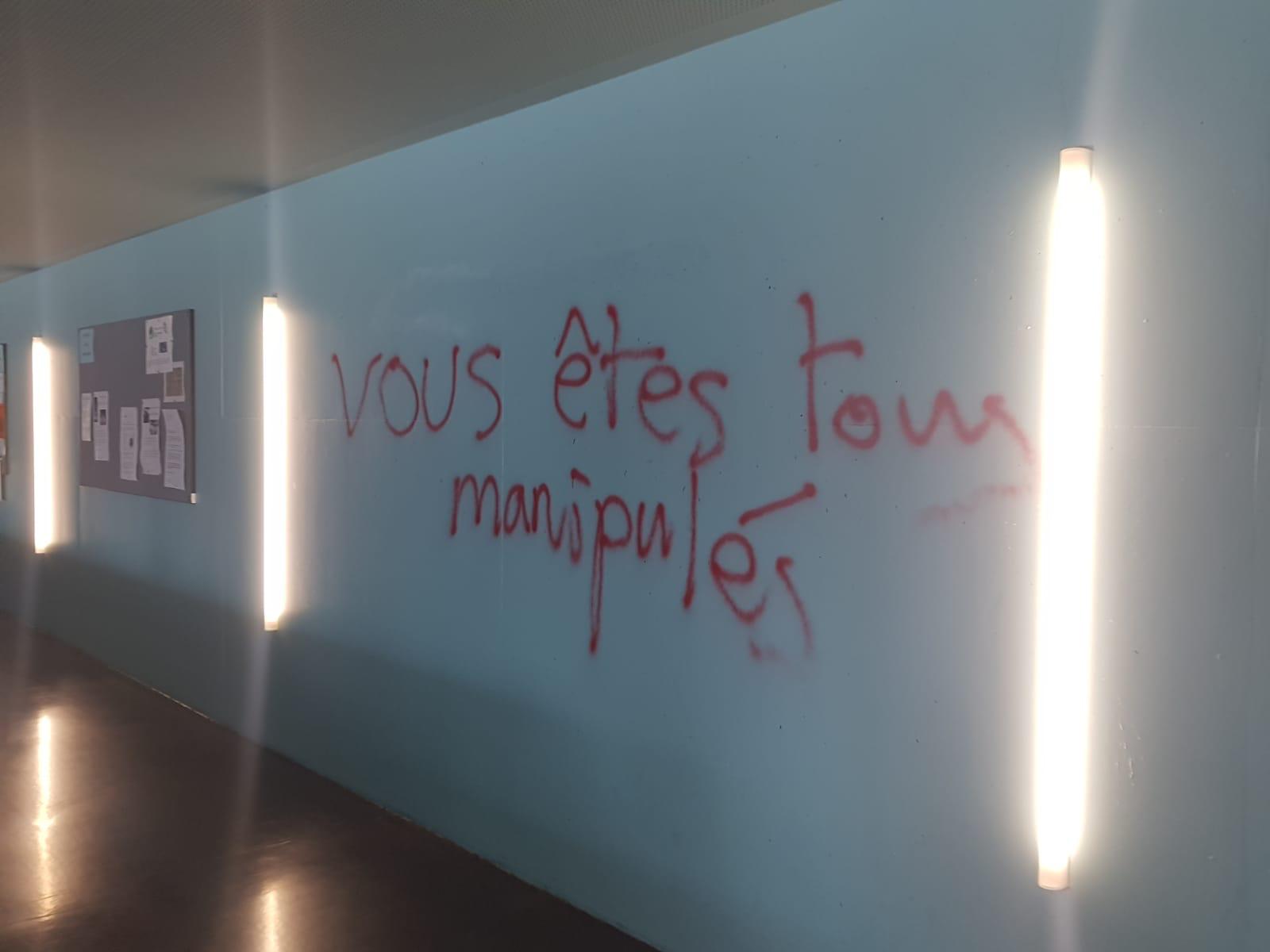 Le gymnase de Morges vandalisé!