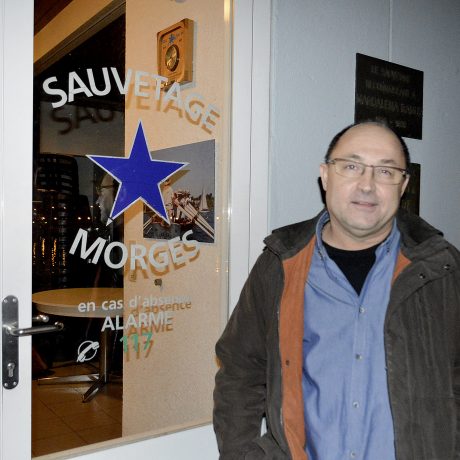 Un nouveau barreur à la tête  du Sauvetage de Morges