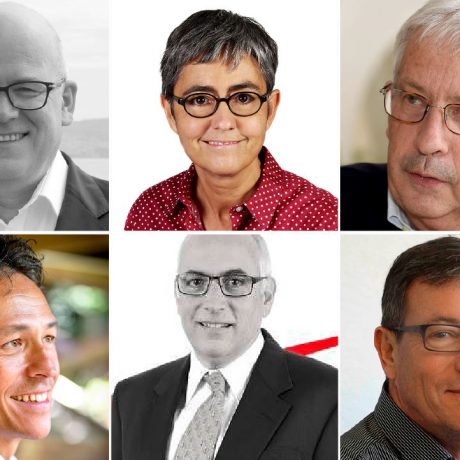 Six candidats pour deux sièges à l’exécutif