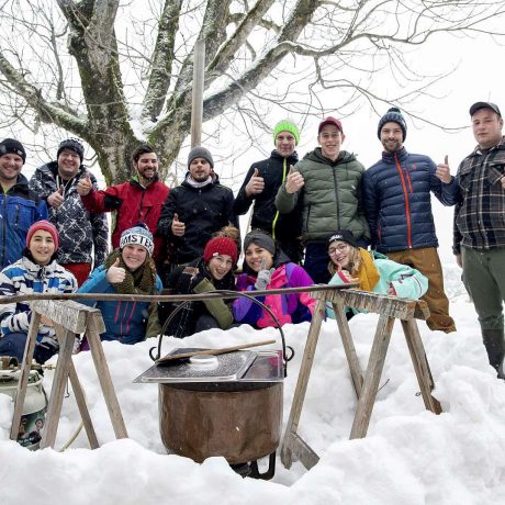 Tout «schuss» pour leur village