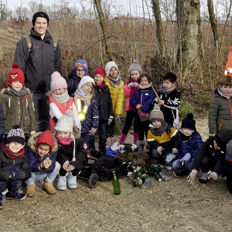 Des classes enfantines traquent les déchets