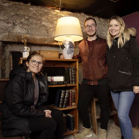 Maison transformée en Manoir de Frankenstein