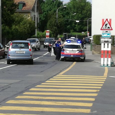 Déploiement policier hors normes à Morges!