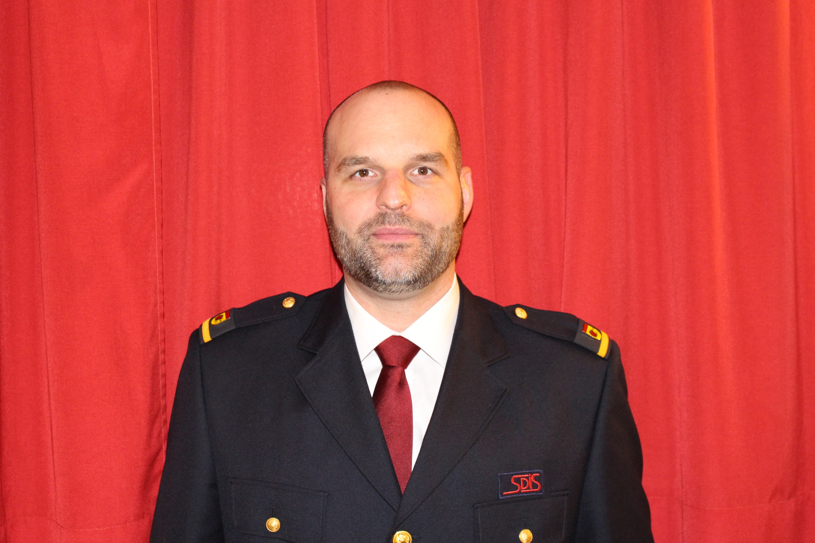 Nouveau commandant pour les pompiers