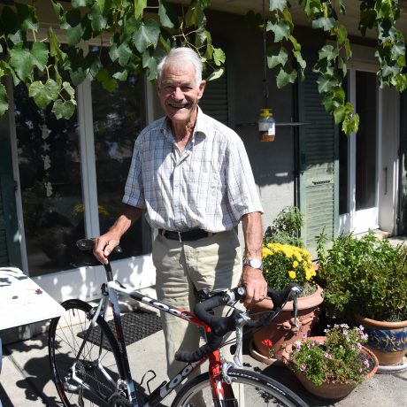 Un retraité fidèle  du triathlon