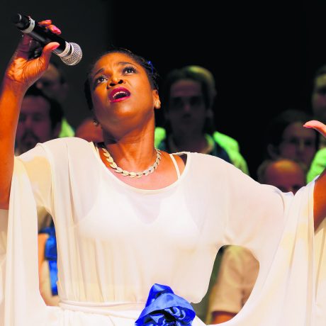 Le Pré-aux-Moines s’est transformé en temple du gospel