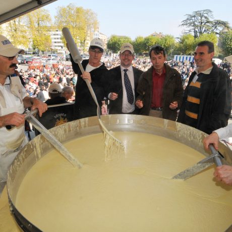 Une fondue pour battre un record