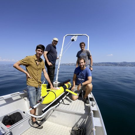 Un robot au fond du Léman pour récolter des données