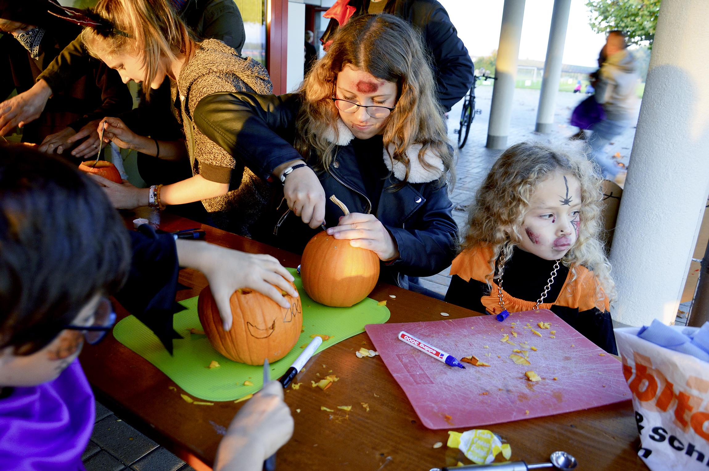 La courge est davantage fêtée que les bonbons