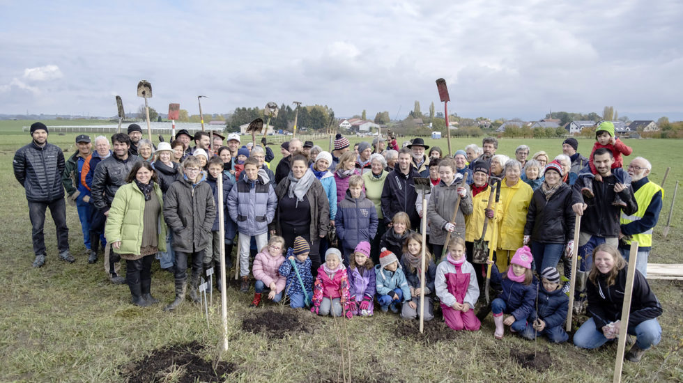 570 arbres plantés pour favoriser la biodiversité