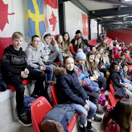 Le curling fait carton plein à Champéry