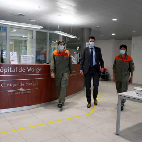 «Les gens sont en sécurité à l’hôpital»