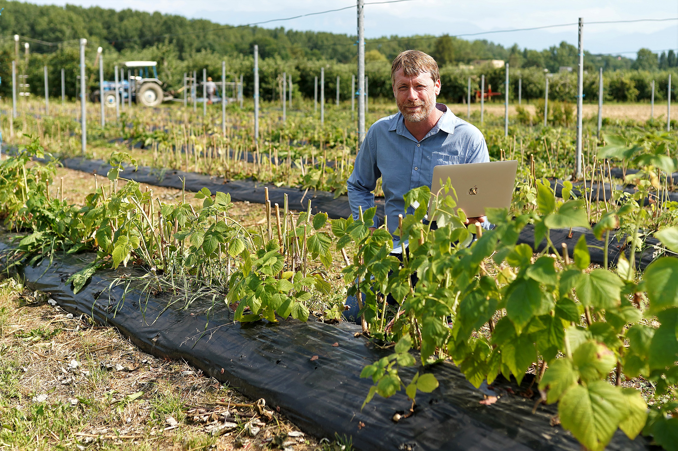 Il veut créer un réseau social et local pour aider l’agriculture