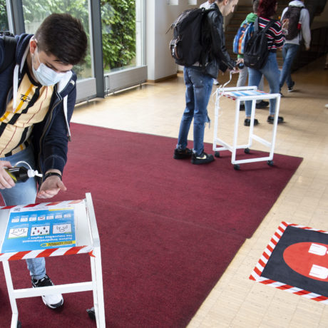 Port du masque obligatoire dans les gymnases et les écoles professionnelles