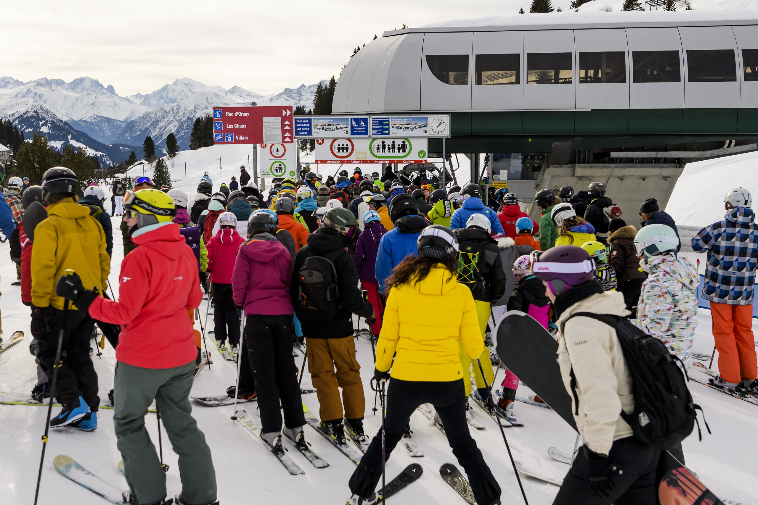 Dans les stations de ski, on ne veut pas de contingents