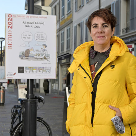 Le dessin de presse s’affiche en ville