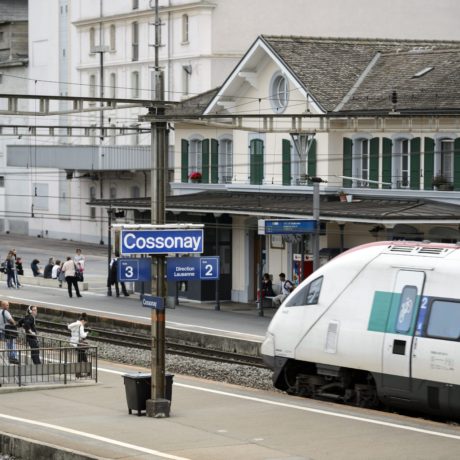 La gare de Cossonay-Penthalaz en travaux jusqu’à l’été 2022