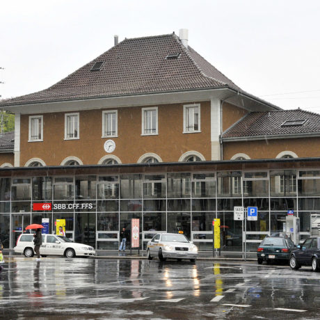 Déflagrations à la gare de Morges