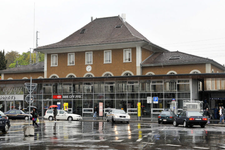 Déflagrations à la gare de Morges