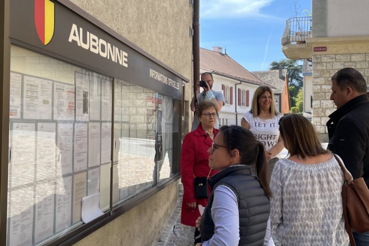 Un dimanche d'élection à Aubonne sous l'oeil d'Alexandre Grieu