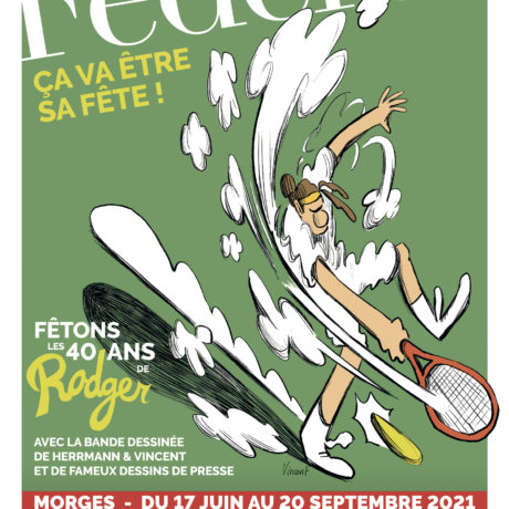Federer à la Maison du Dessin de Presse