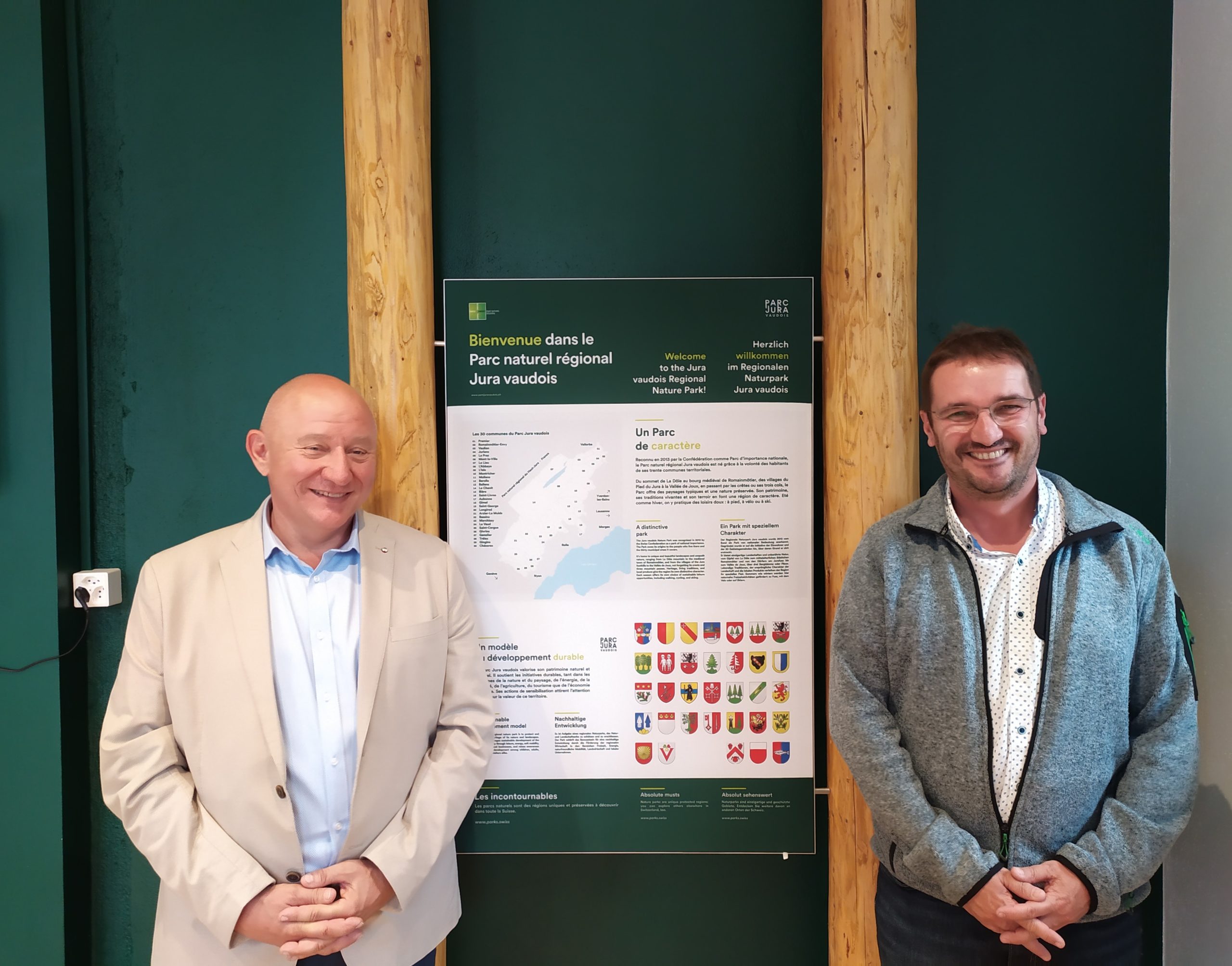 Changements dans l’organisation du Parc naturel régional Jura vaudois