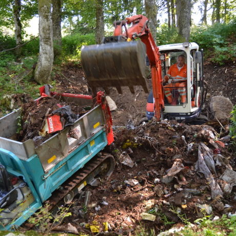 Les alpages enfin vidés de leurs déchets sauvages