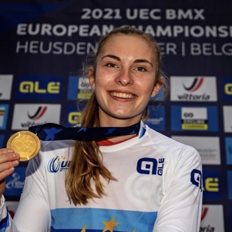Zoé Claessens championne d’Europe de BMX!