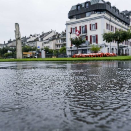 Le district sous l’eau