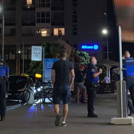 Des manifestants expriment leur colère à Morges