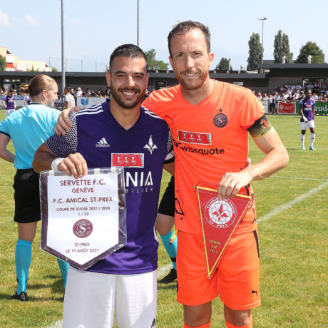 Saint-Prex a reçu Servette sous un soleil de plomb