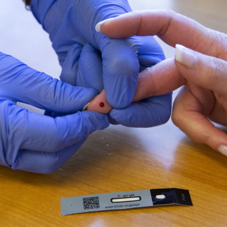 Un kit pour détecter les anticorps à domicile