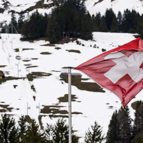 Une tempête traverse la Suisse