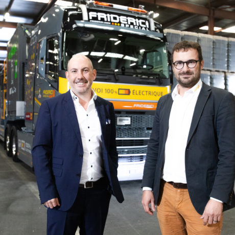 Un camion 100% électrique pour verdir le transporteur Friderici