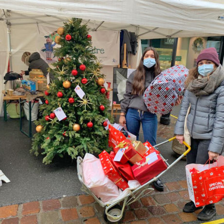 Le bonheur de retour sous le sapin