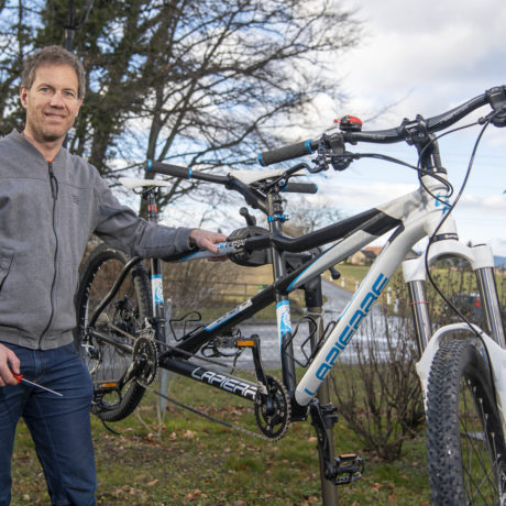 Le fondateur de l’atelier-vélo a le cœur un peu gros