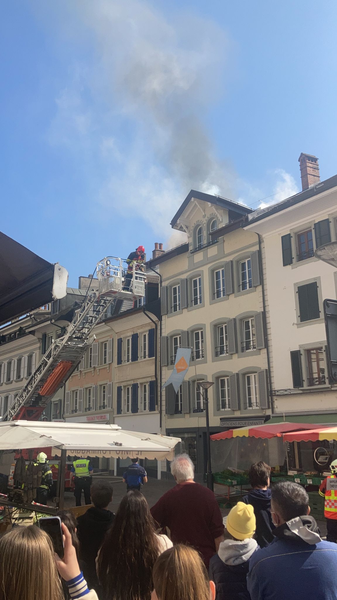 Les sinistrés de l’incendie de Morges relogés à l’hôtel
