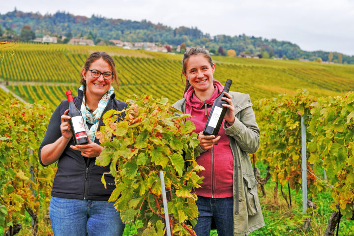Solange Perey et Laura Paccot. Photo: JDM.