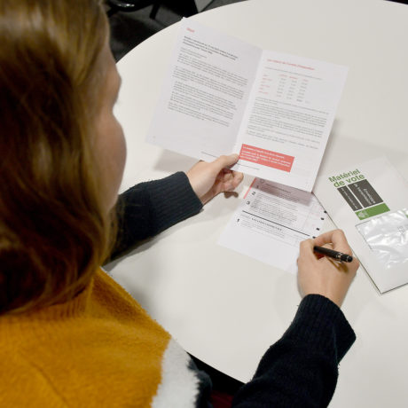 Une «coquille» dans la brochure de votation