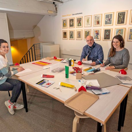 Techniques d’art enseignées au grand public