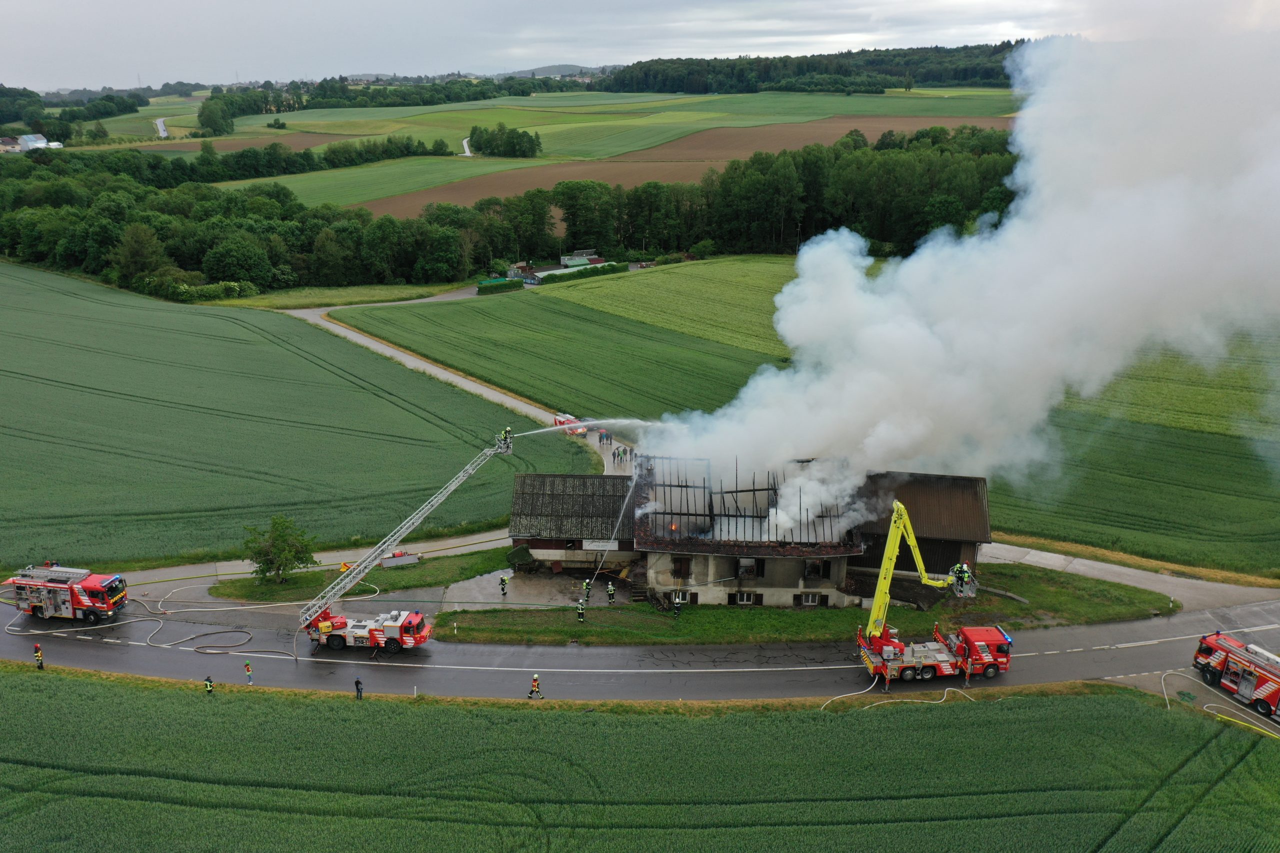 Le monde du vignoble touché par un terrible incendie