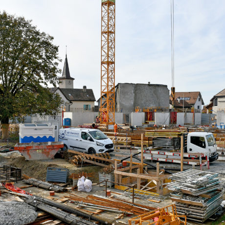 La nouvelle épicerie prend forme à Lavigny