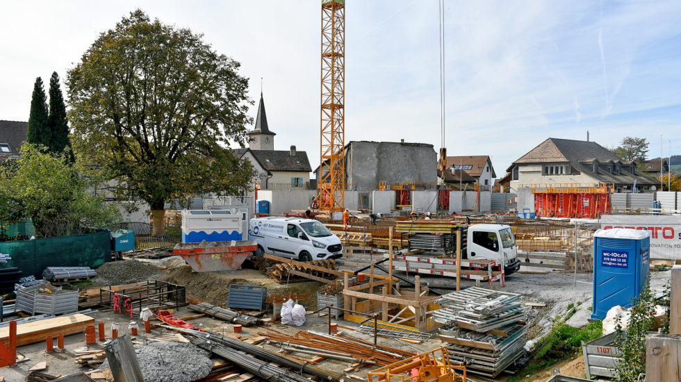 La nouvelle épicerie prend forme à Lavigny