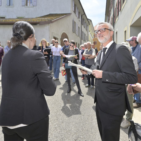 Le tribunal s’est rendu dans le bourg