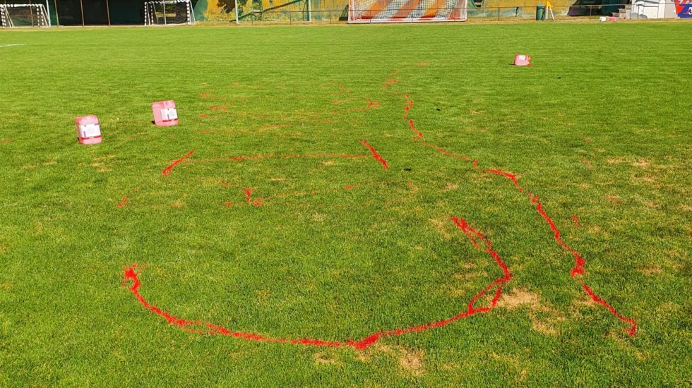 Vandalisme au Parc des Sports