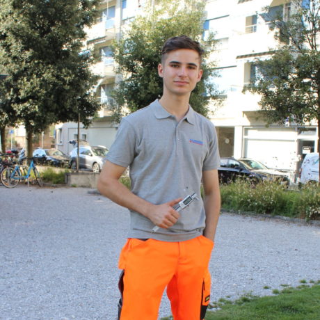 Valentin Baud est un apprenti qui en veut