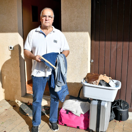 Un couple expulsé de «son» logement